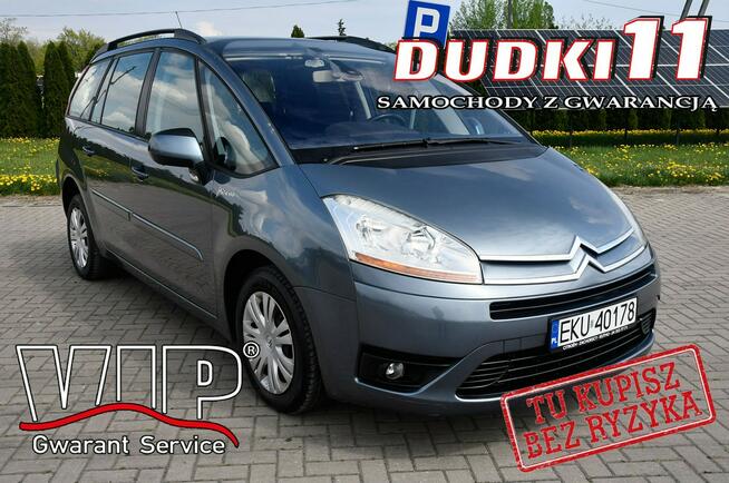 Citroen C4 Grand Picasso 1.8+Gaz DUDKI11 Gaz.Klimatr. 2 str.7 Foteli.Tempomat.Centralka.kredyt.