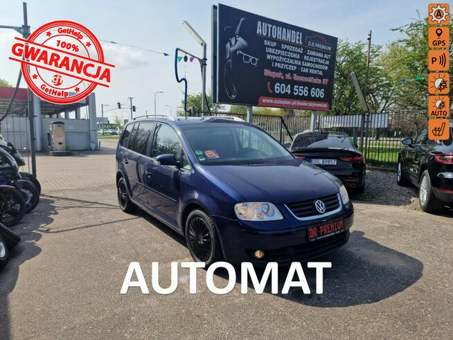 Volkswagen Touran 2.0 TDI 136 KM, Automat DSG, Klimatyzacja, Grzane Fotele, Nawigacja