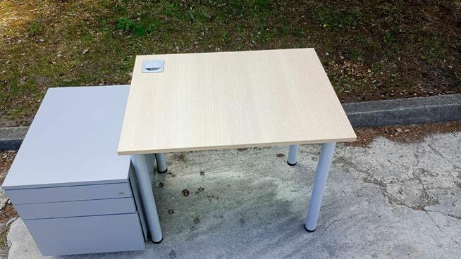 Biurko 79x60 dąb sonoma biurka stoły do szkół biur domu