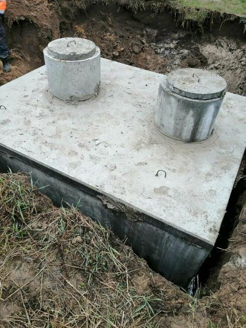 Szamba, zbiorniki betonowe, piwnice