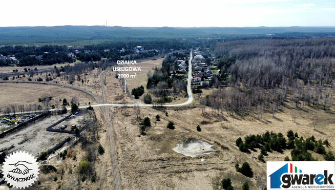 REZERWACJA! Działka Usługowa Inwestycyjna 2000 m2 Bukowno