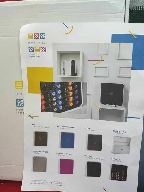 Szuflada na kapsułki do Kawy Espresso Ścianę ścienna półka