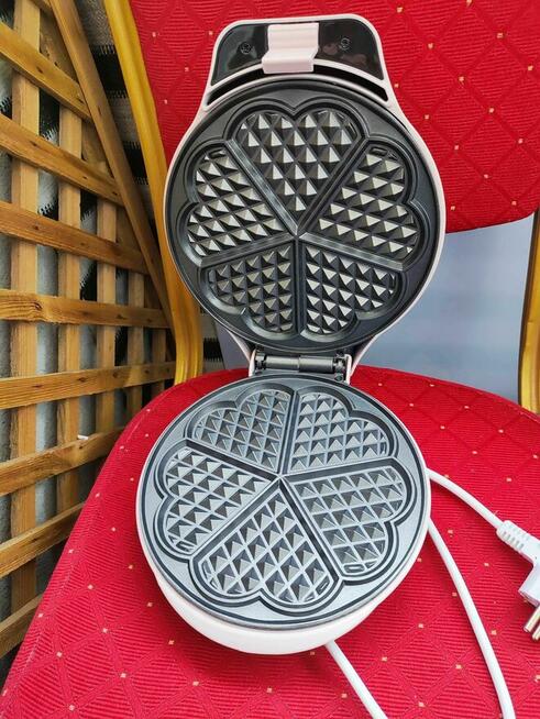 Gofrownica Bestron ASW217 różowa 700W do gofrów