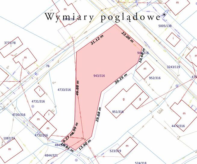 Działka budowlana na sprzedaż - miejscowość Łąka / Pszczyna,
