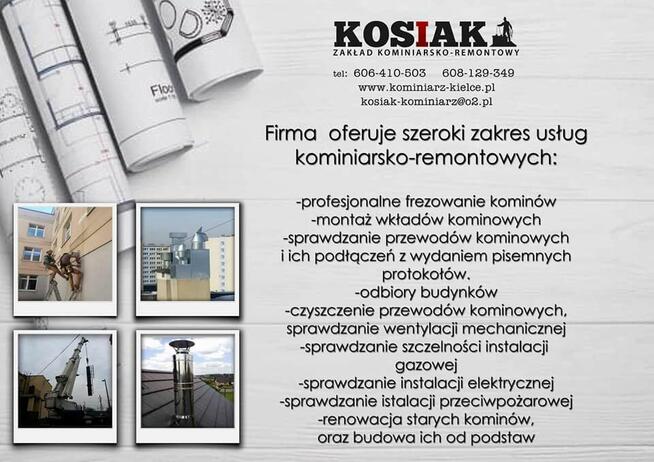Kominiarz Kielce Czyszczenie Kominów Wentylacji