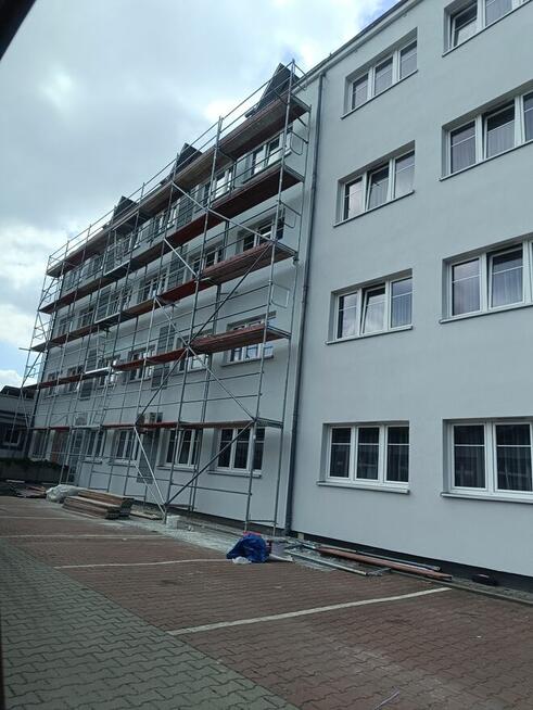 Wynajem rusztowań prawie 1tys m2