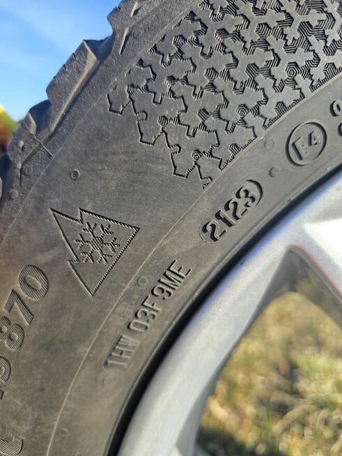 Opony Felgi Koła Zimowe Continental Komplet Zimówki 205/55/1