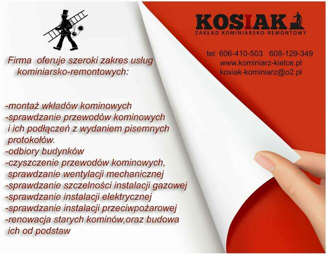 Kominiarz Kielce Czyszczenie Kominów Wentylacji