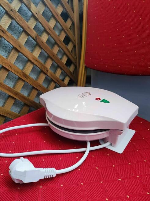 Gofrownica Bestron ASW217 różowa 700W do gofrów