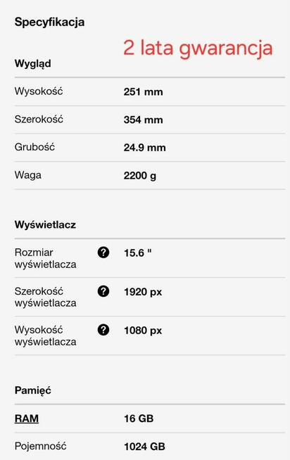 Laptop ASUS TUF F15 (i7-13620H 1TB Promocja !!!