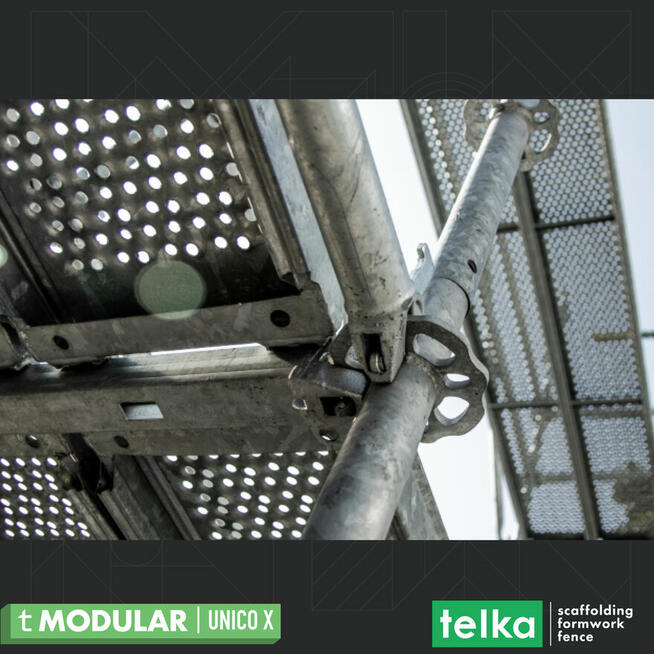 Telka 100m² UNICO_X Rusztowanie modułowe