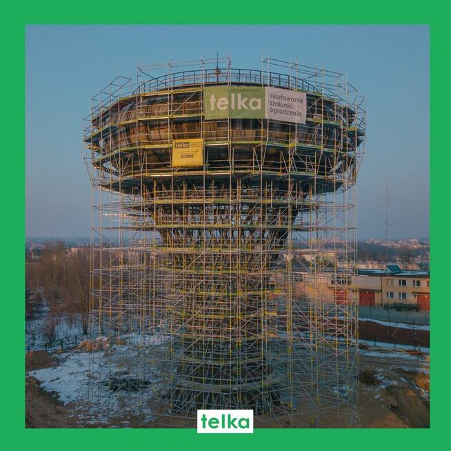 Telka 250 m² UNICO73 Rusztowanie ramowe