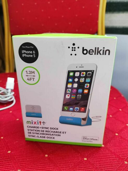 Ładowarka Belkin Stacja dokująca lightning telefonu iPhone