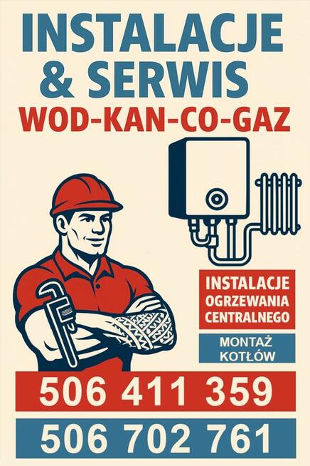 Instalacje & Serwis WOD-KAN-CO-GAZ.