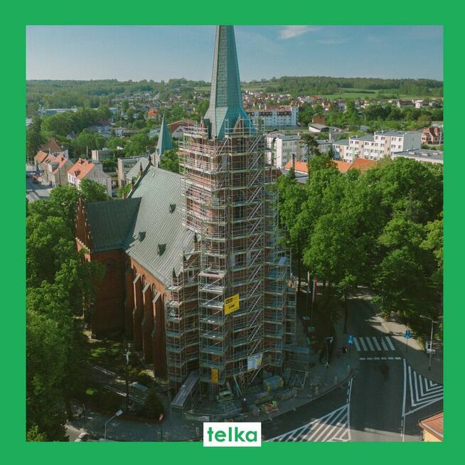 Telka 100 m² UNICO73 Rusztowanie ramowe