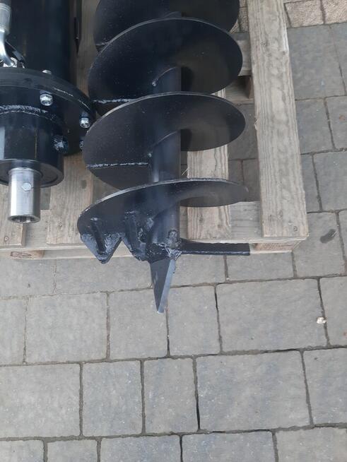 Wiertnica glebowa ziemna hydrauliczna świder do minikoparki