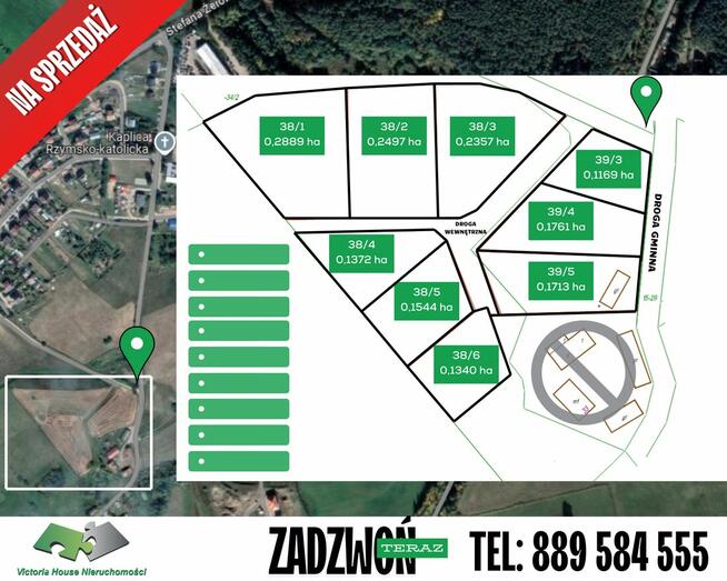 DZIAŁKI POD ZABUDOWĘ BLISKO MIASTA!