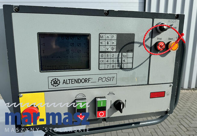 Piła formatowa ALTENDORF F45 ELMO POSIT 4 *** Mar - Masz