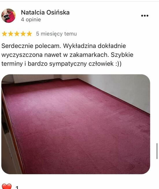 Czyszczenie wykładziny w przedszkolu