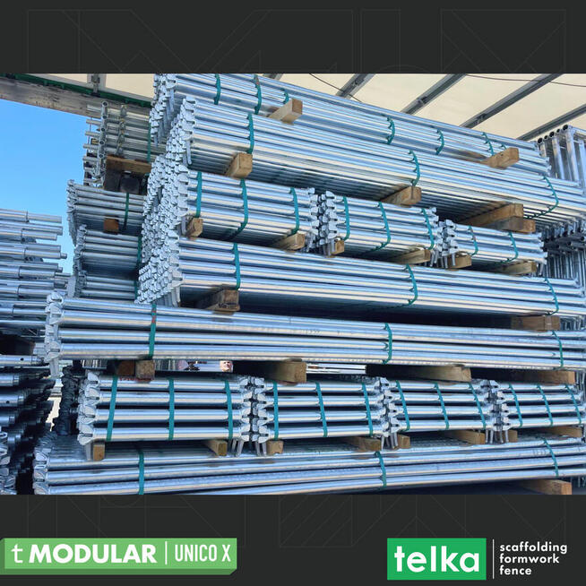 Telka 100m² UNICO_X Rusztowanie modułowe