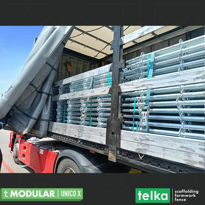 Telka 250m² UNICO_X Rusztowanie modułowe