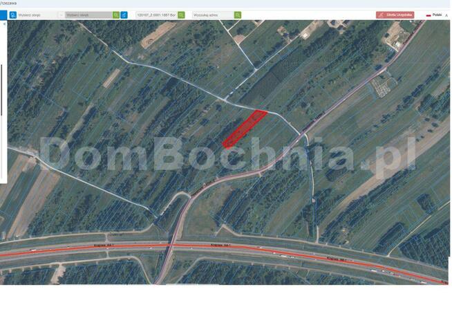 Działka przemysłowa Borek gm. Rzezawa