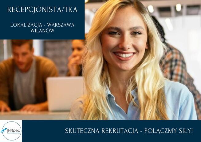 Recepcjonista / Recepcjonistka praca w weekendy (sob-nd)