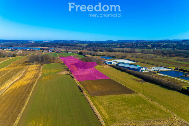 Duża widokowa działka z możliwością podziału!