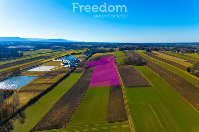 Duża widokowa działka z możliwością podziału!