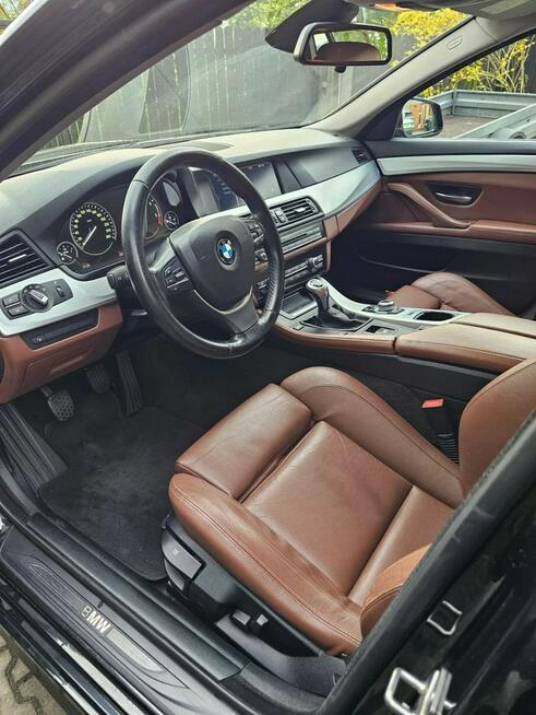 BMW 520 klima/navi/HEAD UP/grz. fotele/el. fotele/el. klapa/bixenon/skóry/ALU