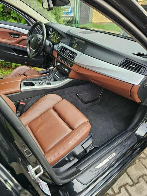 BMW 520 klima/navi/HEAD UP/grz. fotele/el. fotele/el. klapa/bixenon/skóry/ALU