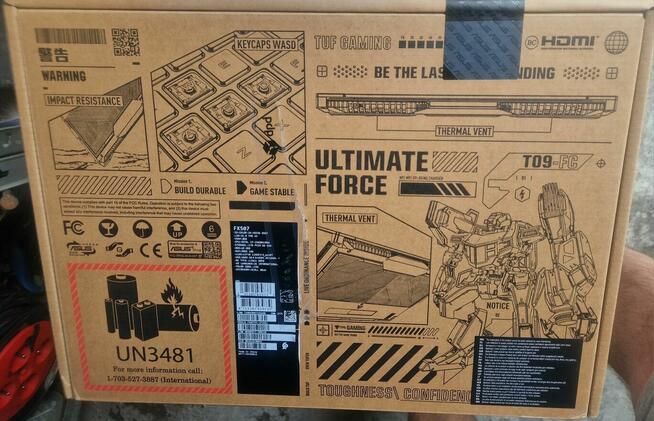 Laptop ASUS TUF F15 (i7-13620H 1TB Promocja !!!