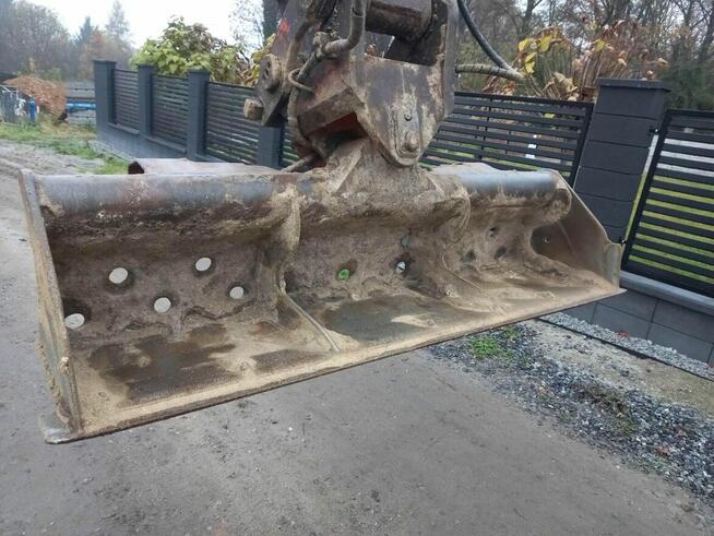 Łyżka skarpówka, łyżka do kopania, szybkozłącze Atlas