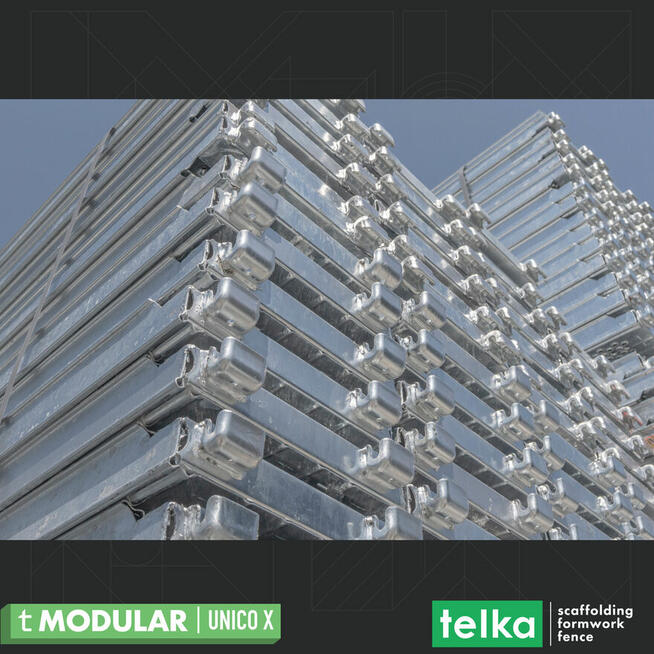 Telka 100m² UNICO_X Rusztowanie modułowe