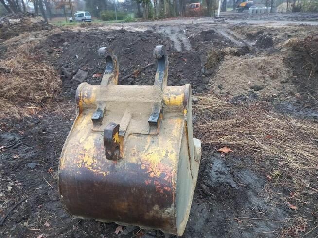 Łyżka skarpówka, łyżka do kopania, szybkozłącze Atlas