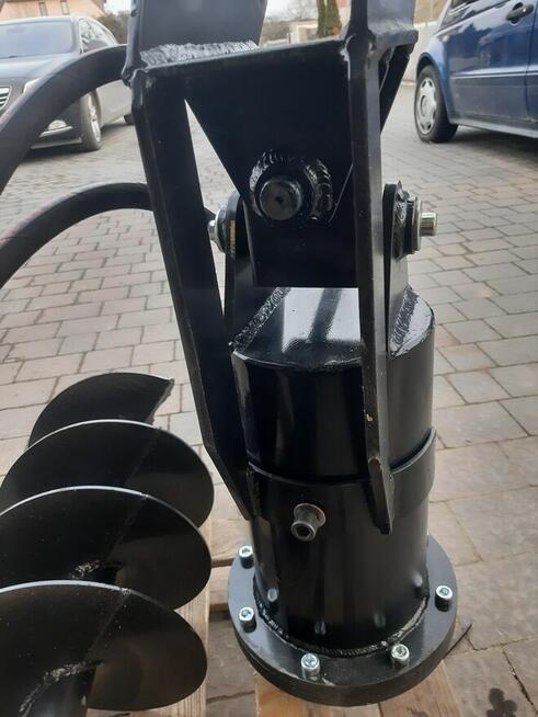 Wiertnica glebowa ziemna hydrauliczna świder do minikoparki