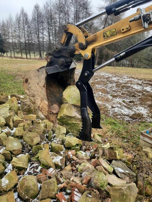 Kciuk chwytak palec do minikoparki 1-3 tony