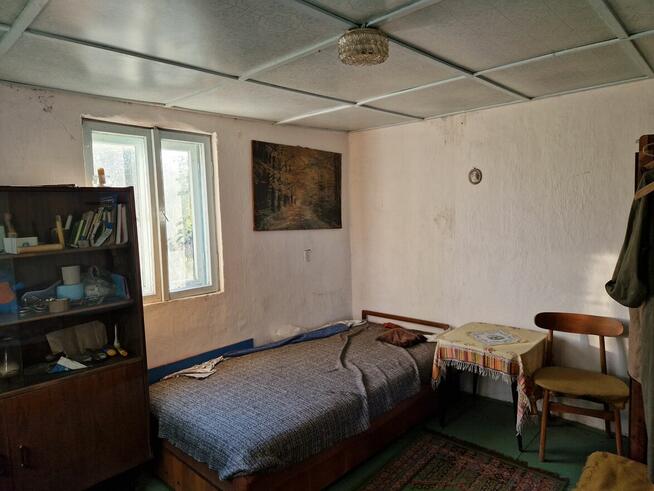 Dwie działki ROD razem (obok siebie) z domem murowanym