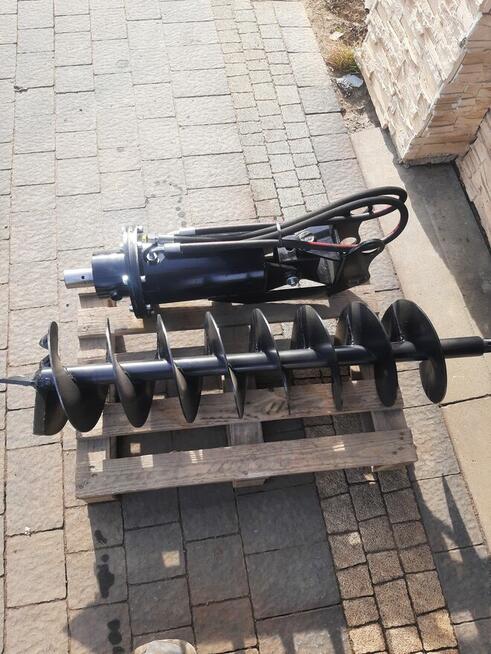 Wiertnica glebowa ziemna hydrauliczna świder do minikoparki