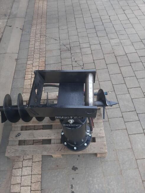 Wiertnica glebowa ziemna hydrauliczna świder do minikoparki