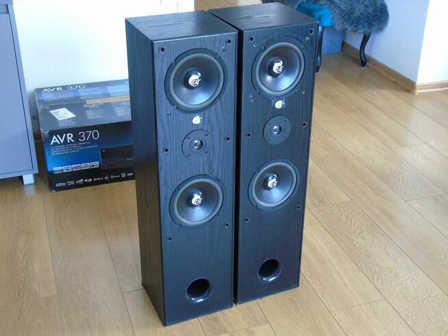 Mocne kolumny Cat 2 x 400 wat. DOSTAWA.