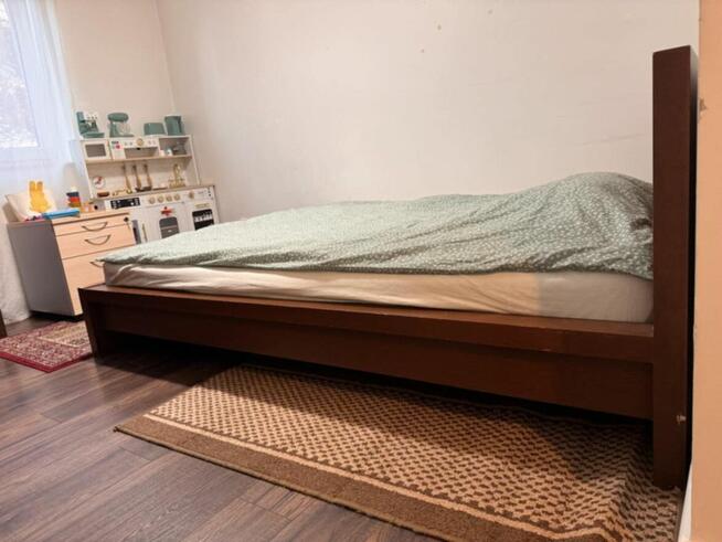 Lóżko podwójne z materacem 215 x 160