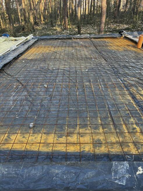 Rozpoczęta budowa domku letniskowego w Sławie | 100 m od jez