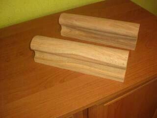 Poręcz drewniana poręcz schodowa okrągła omega