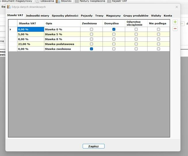 Program do faktur z magazynem - licencja dożywotnia