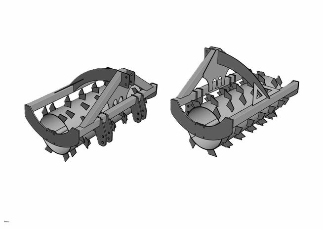 Wał do pryzm kiszonki napowietrzania gleby Aeator