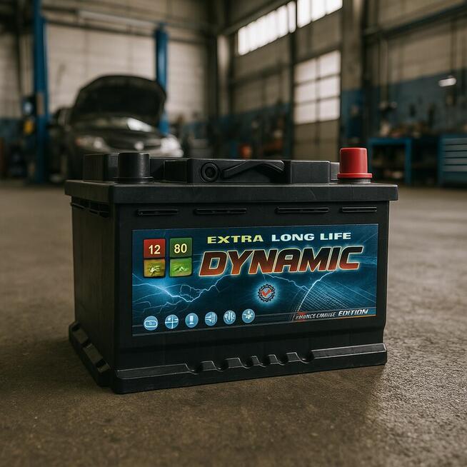 Akumulator samochodowy DYNAMIC 80AH KIELCE