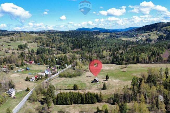 Klimatyczny drewniany dom z ogromnym terenem