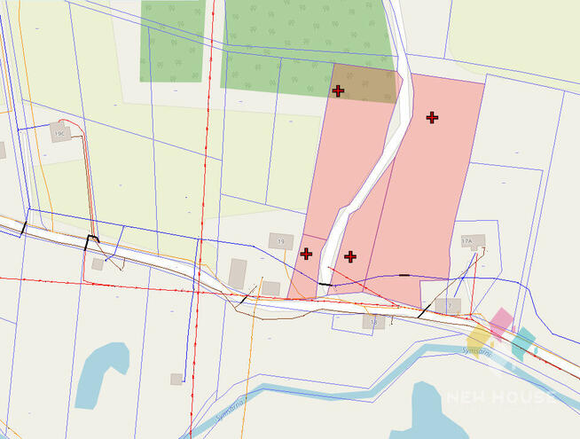 Działka na wzgórzu z widokiem na jezioro