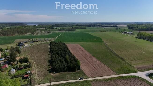 3 malownicze działki w Kamionkach k. Giżycka